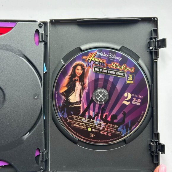 HANNAH MONTANA DVD Set: Season 1 + BOBW Miley Cyrus Concert w/ 3D glasses - Picture 10 of 10